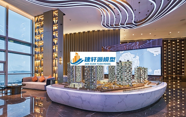 礼泉中骏-天禧沙盘模型