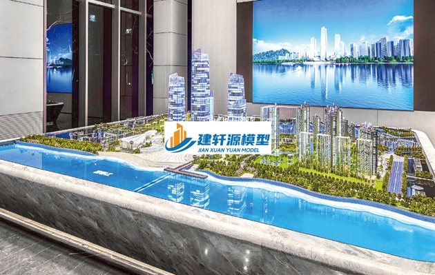 礼泉富春-金茂星外滩模型