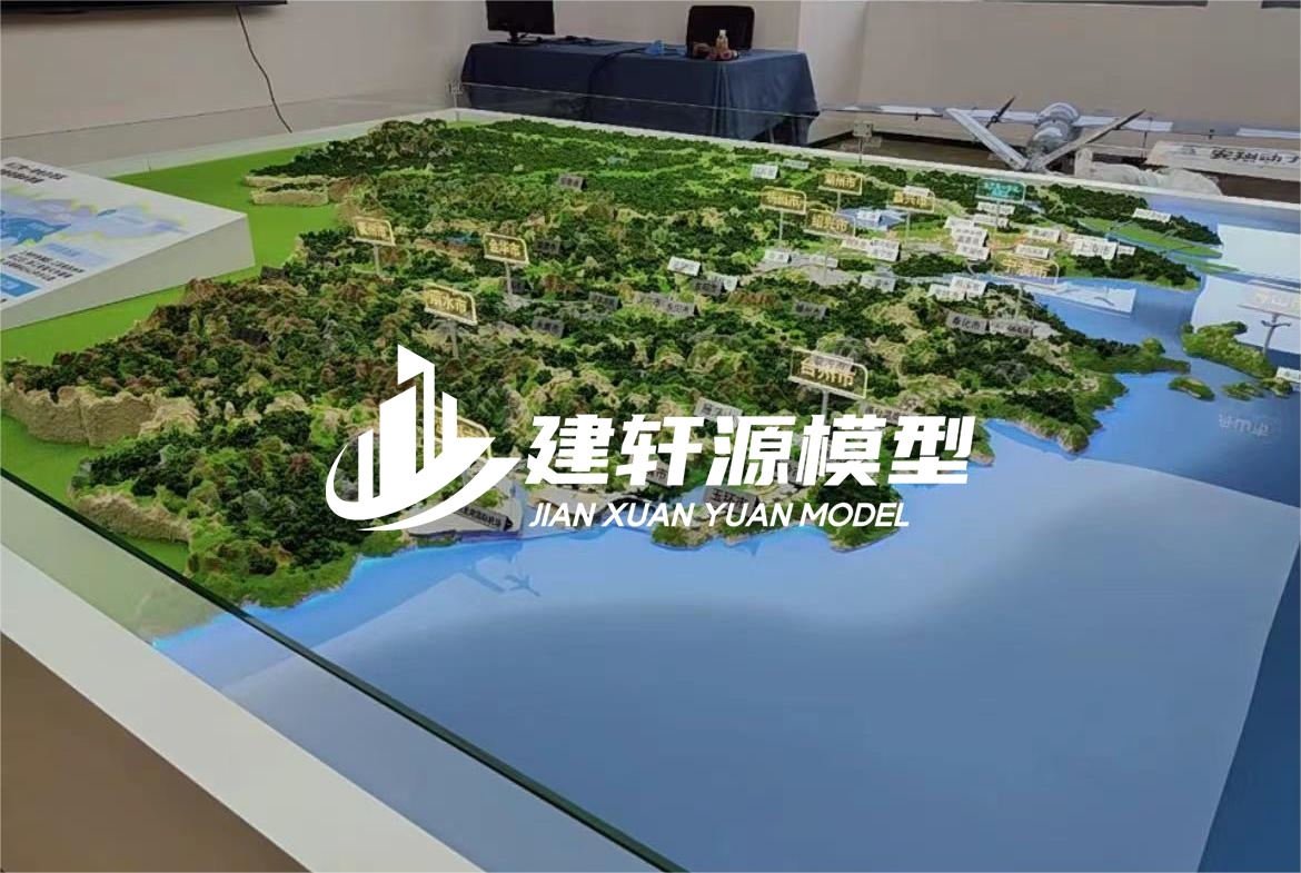 礼泉地貌沙盘模型定制